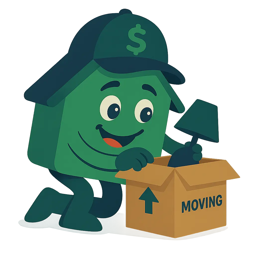 Sell your house fast for cash so you can move.